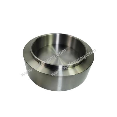 China Cnc Forging Titanium Parts Stainless Steel CNC Turning Machining Parts Shoe Machine Accessories Oil Cylinder Assembly for sale