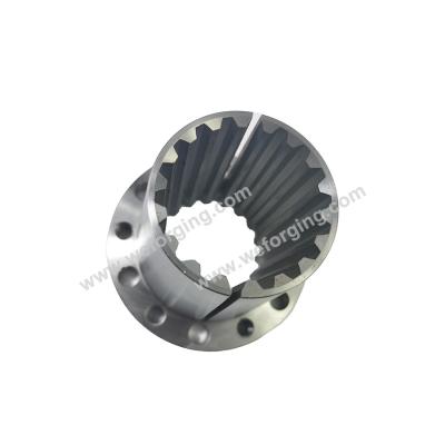 China Custom Gear Forge Internal Wind Power Gear Forging Gear Blank Customization Aluminum Forgings Forged Steel Products for sale