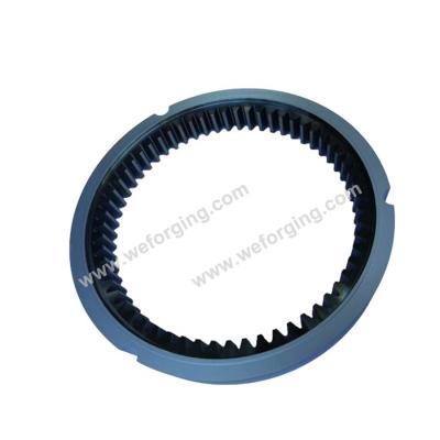 China OEM Internal Ring Gears Steel Spline Gear Shaft Gearworks Gearbox Ring For Wind Turbine Gear Blank Forging for sale