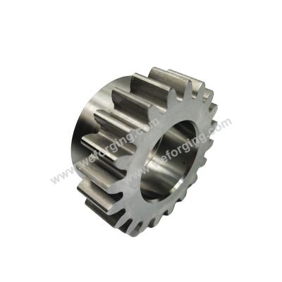 China Aluminum Forgings Stainless Steel Alloy Outer Ring Gear Gear Forging With Hobbing Module 1-10 The Ring Gear Customized for sale