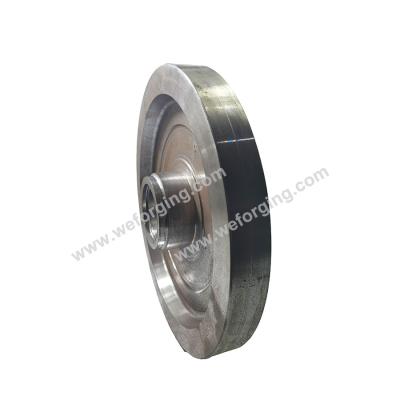 China Customized Gear Forging Steel Hot Forgings Gear Ring Forged And Machined Components For Ring Gearbox Rolled Forging for sale