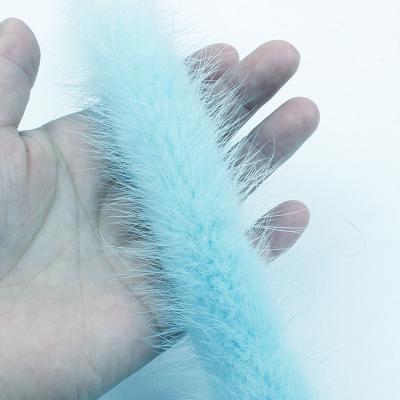 China Accessories such as Clothing Mink Fur Strips/Real Mink Fur Trimming/Real Furhood Trim used to decorate clothing for sale