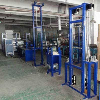 China Production of Automatic Production Line for Bonded Hot Melt Compound Rope Strap Making Machine for Packing for sale