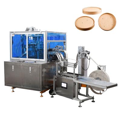 China Producing High Biodegradable Disposable Paper Lid Forming Machine For Paper Bowl Cup for sale