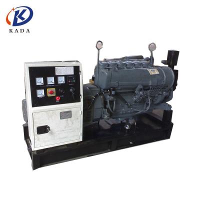 China deutz f3l912 3 cylinder open KADA diesel engine deutz 30kva diesel generator for sale