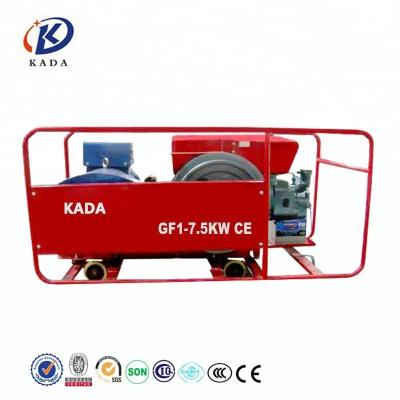 China KADA gf1-7.5kw water cooled single cylinder electric power 7.5 KVA generator start harga 12.5 diesel generator 7.5kw for sale