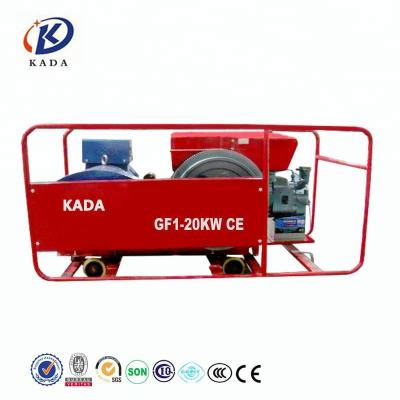 China KADA water cooled single cylinder diesel engine changchai gf1-20kw diesel generator GF1-20KW for sale