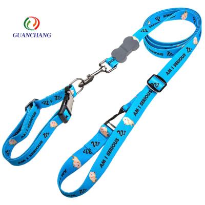 China Custom Sustainable Free Sample Pet Supplies Safety Dog Accessories Dog Collar and Dog Leash for sale