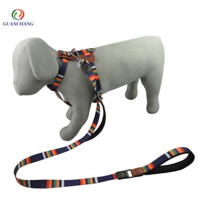 China Free Sample Reflective Pet Supplies Custom Safety Dog Collar Leash for sale