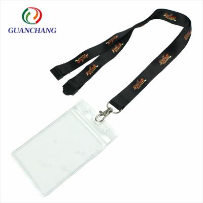 China Custom Polyester Dongguan Factory Polyester Snap Away Cheap Neck Lanyard Under One Dollar for sale