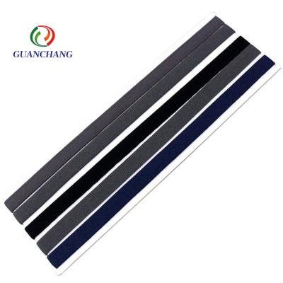 China Elastic and non slip custom unisex non slip elastic sports printed logo hair band for outdoor sport for sale