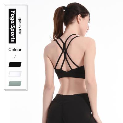 China New Arrival Breathable Adjustable Strap High Impact Sports Top Sports Bras For Women Fitness Bra Yoga Bra for sale