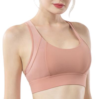 China Breathable Seamless Sports Bra Top Fitness No Steel Ring Sports Bra Fitness Yoga Bra Size for sale