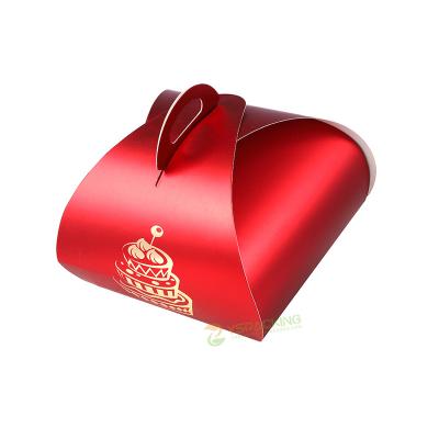 China Recyclable Wholesale Custom Bakery Candy Cupcake Food Packing Box Christmas Pastry Cookies Dessert Paper Box for sale