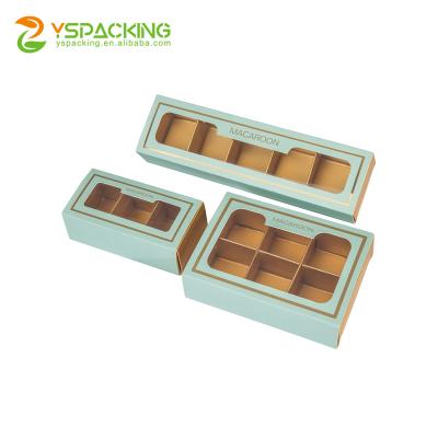 China Wholesale Recyclable Small Cake Food Packaging Moon Cookie Box Drawer Paper Box Luxury Cupcake Cookie Box With Lid for sale