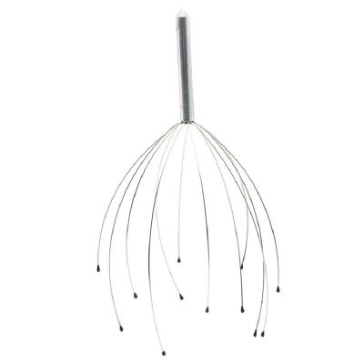 China Head Heath Care Hair Stimulation Octopus 12 Hand Head Head Scratcher Stainless Steel Scalp Massager U93 for sale