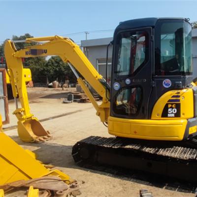 China Multifuction Used Japan Mini Excavator PC50 Good Price For Sale In Shanghai for sale