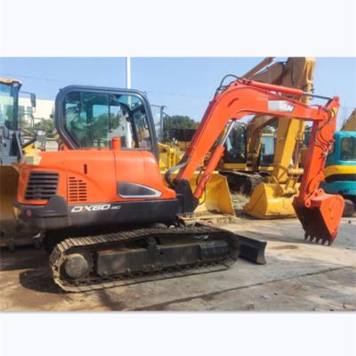 China Hot Selling Multifuction Mini Excavator Used Crawler DX60 Excavator In Shanghai for sale