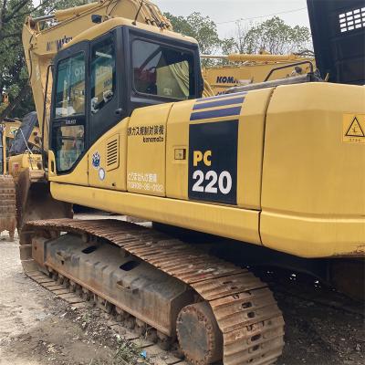 China Professional second-hand machinery supplier: sell the perfect performance of high quality second-hand excavator PC220! 1.03mÂ³ for sale