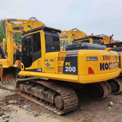 China High Efficiency 20 Ton Excavator Hydraulic Crawler PC200 Crawler Used Excavator 1.05m™; ³ for sale