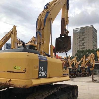 China Cheap Original Japan Used Excavator CaterpillaX KomatsX HitachX VolvX KobelcX DoosaX KubotX PC200 Digger Excavator For Sale 1.05mÂ ³ for sale