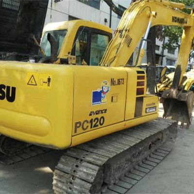 China PC120 Construction Machinery Excavator Tractor Digger 12 Ton 0.48MÂ ³ for sale