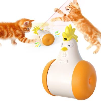 China Viable Automatic Laser Cat Toy Red Laser Interactive Cat Funny Toys Electric Laser Cat Toy for sale