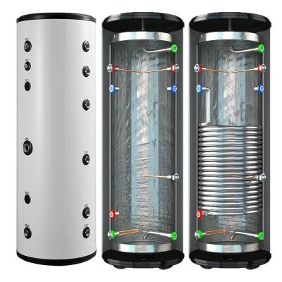 China Can Be Customized 100L/200L/300L Stainless Steel Water Heater Tank For Heat Pump System for sale