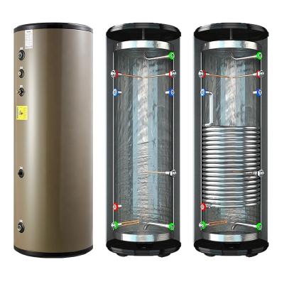 China NO App-Controlled 300L Duplex SS Tank Electric Water Heater Hot Water Storage Tank for sale