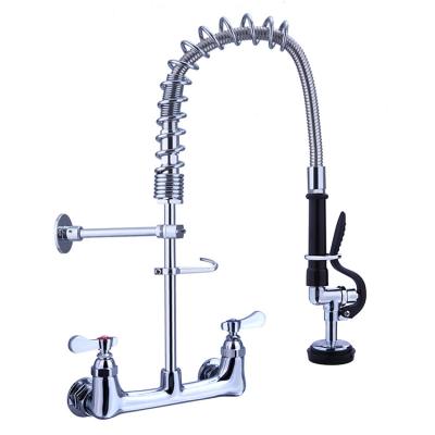 China Thermostatic Sound Material Wall Mount Faucet Kitchen Faucets Stainless Steel 304 Mini Commercial Pre Rinse Faucet From China for sale