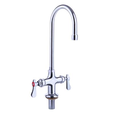 China Faucet Hot Selling Designer Faucets Professional Thermostatic Flexible Goose Neck Brass Antique Faucet for sale