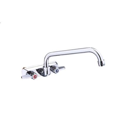 China Wall Mounted Thermostatic Faucets Stainless Steel Kitchen Sink Lever Mixer Taps Sale for sale