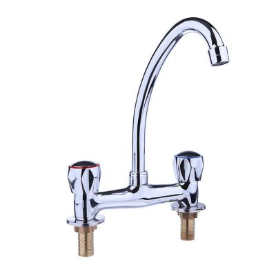 China J Cai Manufacturer Faucets Thermostatic Kitchen Sink Faucets Polished Chrome Best for sale