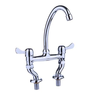 China Thermostatic Faucets Discount Tapware Commercial Kitchen Faucets With 2 Handles For Sale for sale