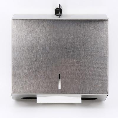 China Modern Wholesale Bathroom Accessories Wall Mount Bath Toilet Stainless Steel Tissue Boxes Tissue Box Holder for sale