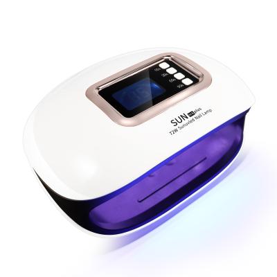 China ABS 72w LED Nail Lamp Light UV Curing Most UV Curing Art Sun Power Beauty USB Lamp Manicure Gel Polish Manicure UV Curing for sale