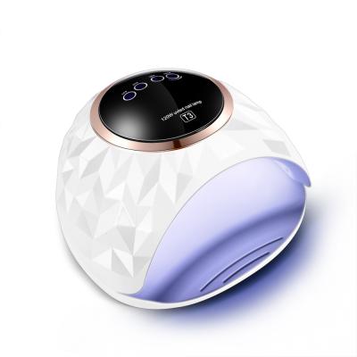 China ABS SUN T3 120w Nail Lamp Nail Dryer Double Hand Lamp UV Gel White Led Power Light Timer Pcs Color Type Fashion Certificate of Origin for sale