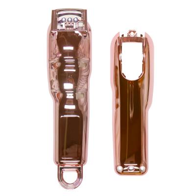 China Hairdressing Barber/Personal Care Rose Gold Hair Shell Clippers Electric Clipper Protective Empty Shell Cover Plating Color Scissors Hair for sale