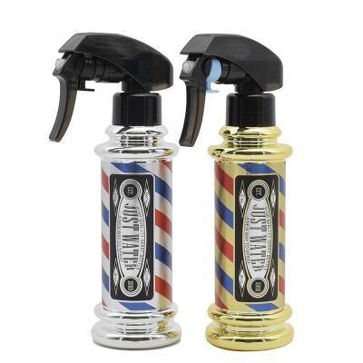 China Hairdressing / Personal Care 300ml Plastic Barber Spray Bottles Hair Salon Clear Color Spray Bottle for sale