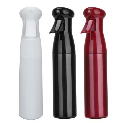 China Hairdressing/Personal Care 300ml Hairdressing Bottle Spray Bottle Plastic Refillable Mist Sprayer Bottle Hairspray Continuous Spray For Salon for sale