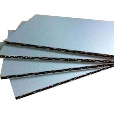 China New Product Exterior Aluminum Lattice Wave Core Composite Metal Sheet Panel for sale