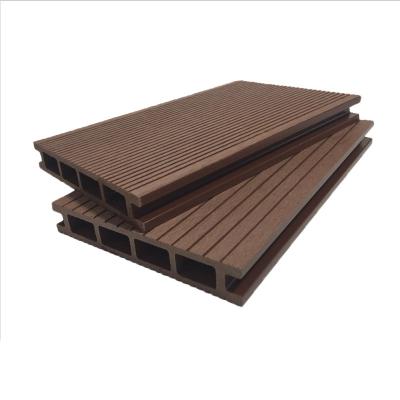 China Contemporary Solid Wpc Decking Flooring with High Quality and Cheap Price for sale