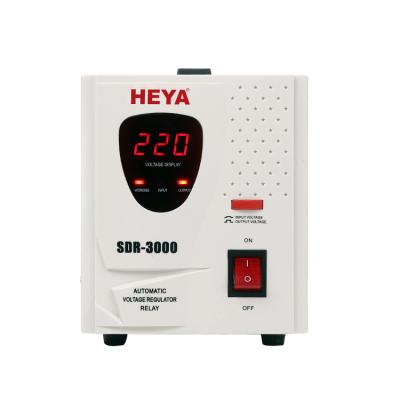 China SVC SVC 3000VA 5000VA AC Voltage Regulator Stabilizer svc 10000va Automatic Voltage Stabilizer for sale