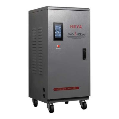 China SVC Type Three Phase Servo Industrial AC 6kva-90kva Automatic Voltage Regulator for sale