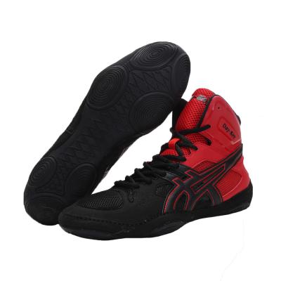 China New Custom Brand Name EVA Hot Selling Light Weight Cheap Boxing Boots Wrestling Shoes High Quality Training Shoes For Men And Women for sale