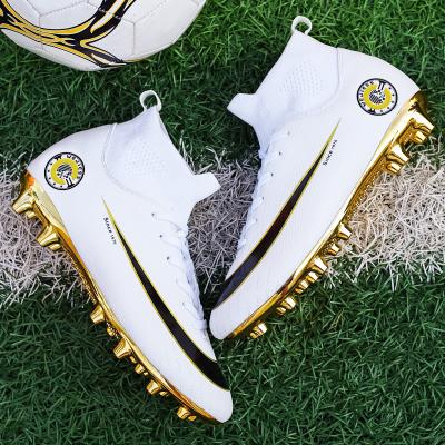 China Manufacturer Wholesale Professional Turf Fg Chuteira De Indoor Tf Rubber Futsal Football Boots Shoes Football Boots for sale