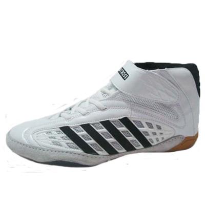 China OEM Custom Wholesale Cheap Rubber Sports Leather Men Wrestling Shoes for sale