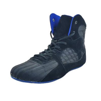 China EVA Custom Made Fashionable High Top Rubber Professional Sports Men's Gym Women's Boxing Shoes Boots for sale