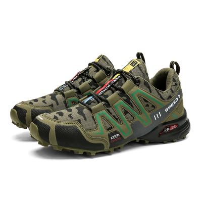 China Fashion Trend Mountain Trail Outdoor Waterproof Running Climbing Hiking Shoes For Men for sale