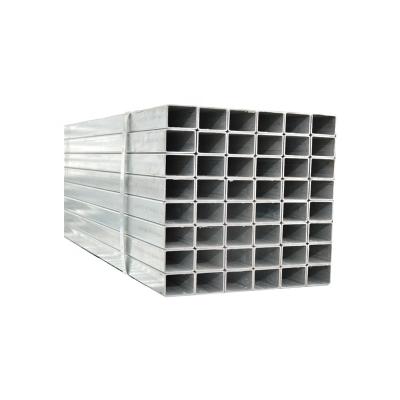 China Structure Pipe 38x38 Galvanized Liner Square Tube for sale